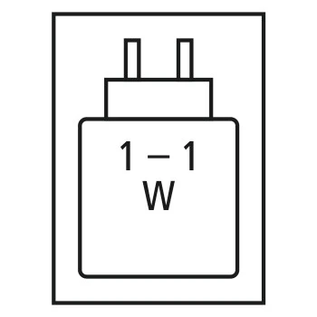 Alimentation électrique haute performance requise: 1.0 W / Alimentation électrique minimale requise: 1.0 W / USB PD: Non 