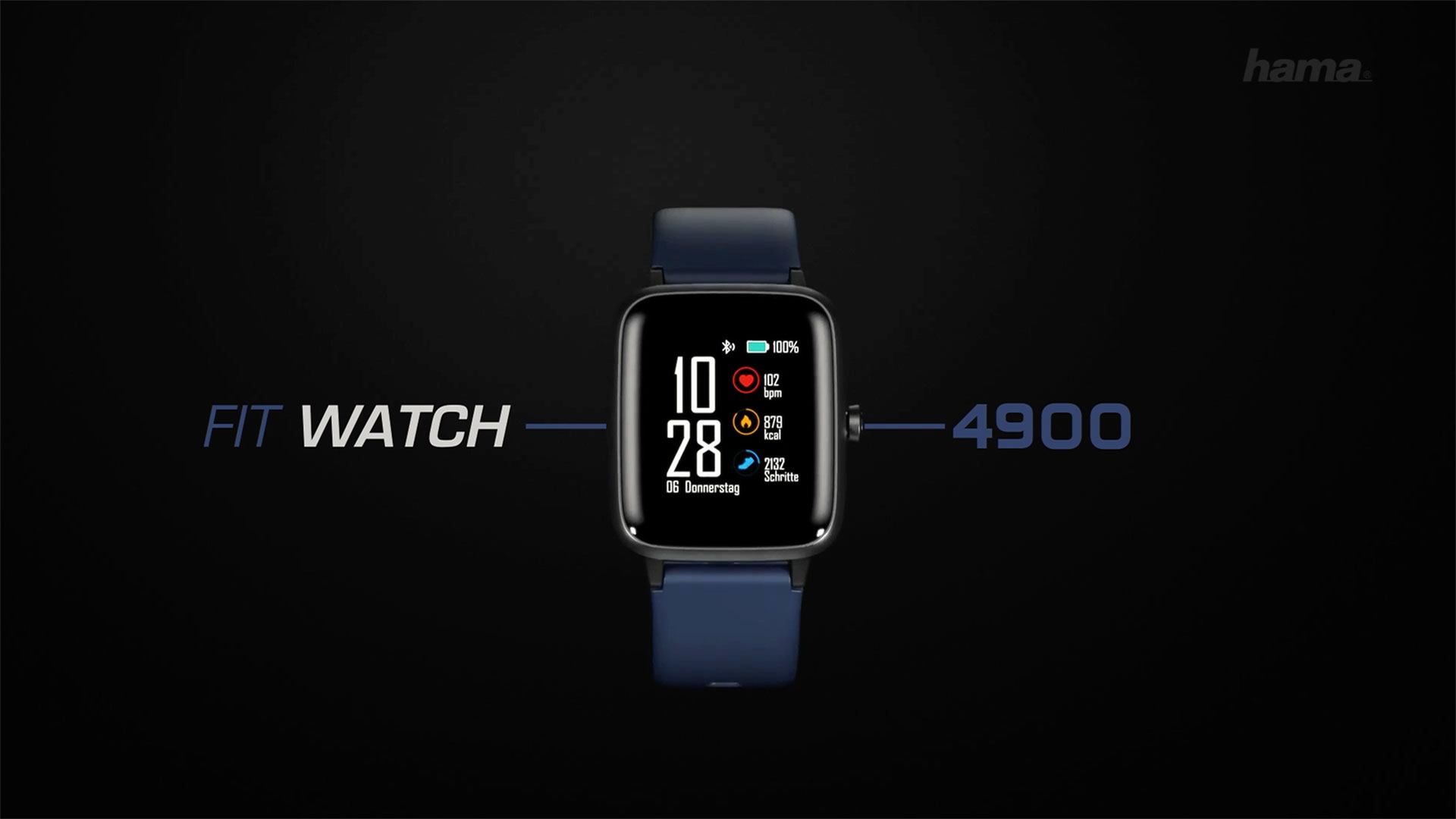 Hama Smartwatch "Fit Watch 4900"
