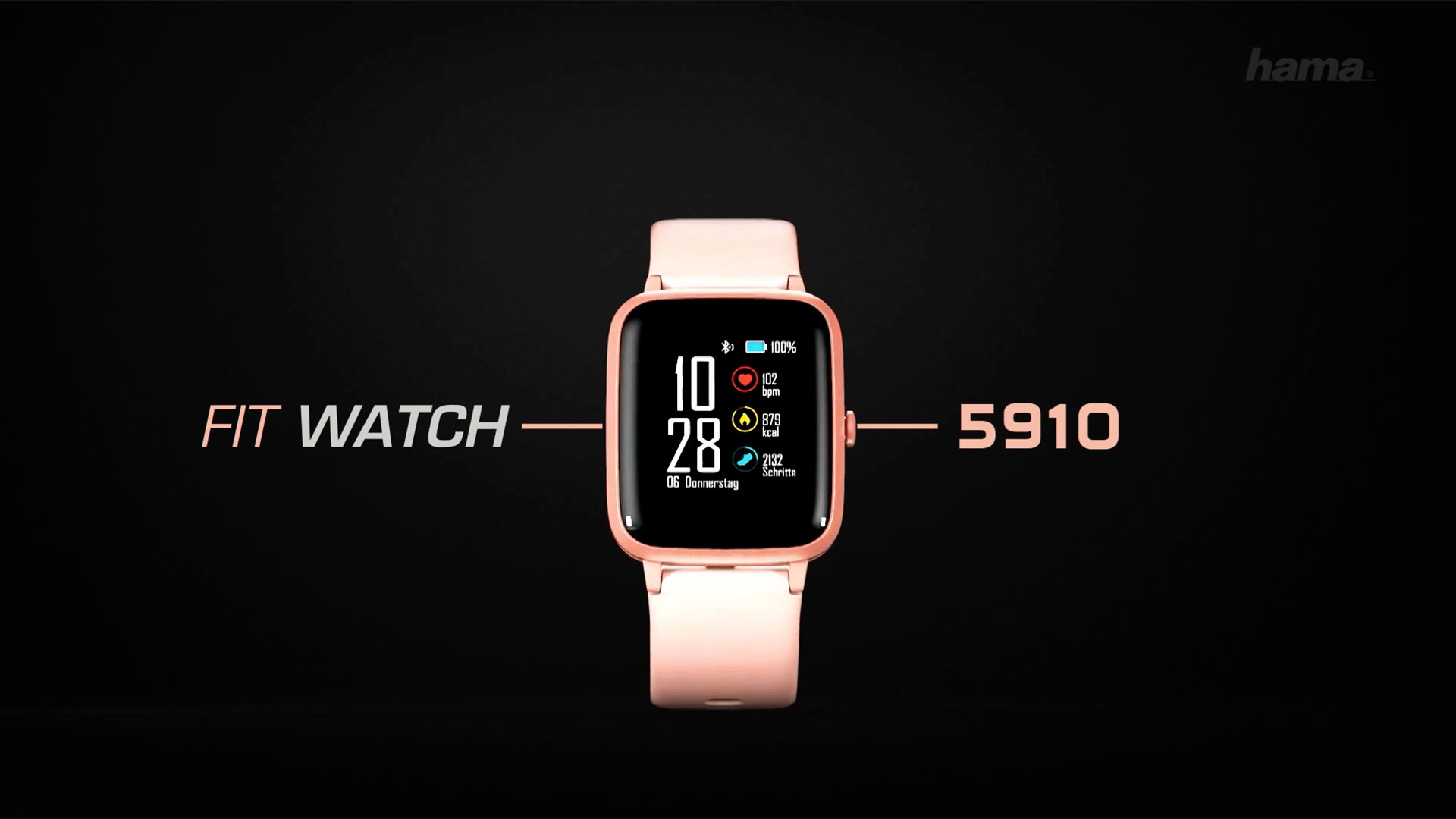 Hama Smartwatch "Fit Watch 5910"