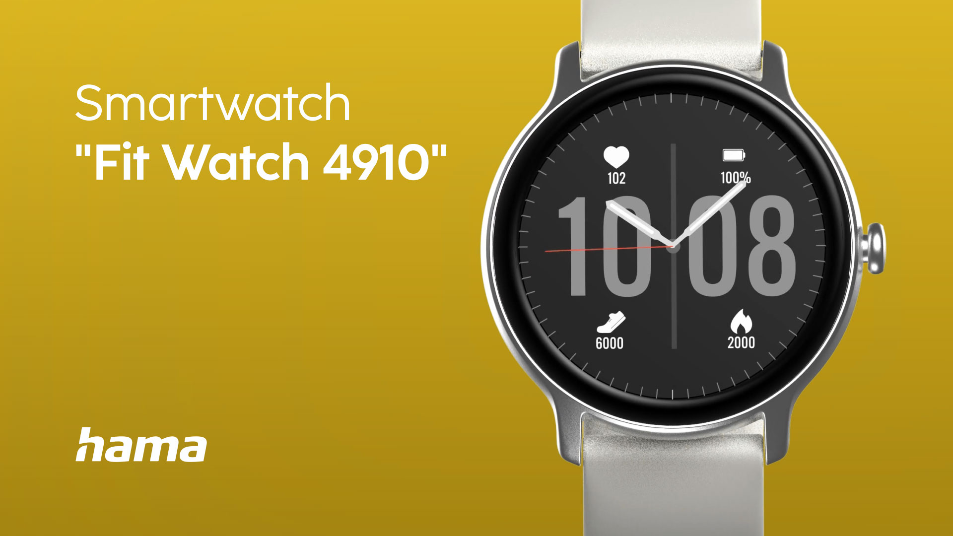 Hama Smartwatch "Fit Watch 4910“