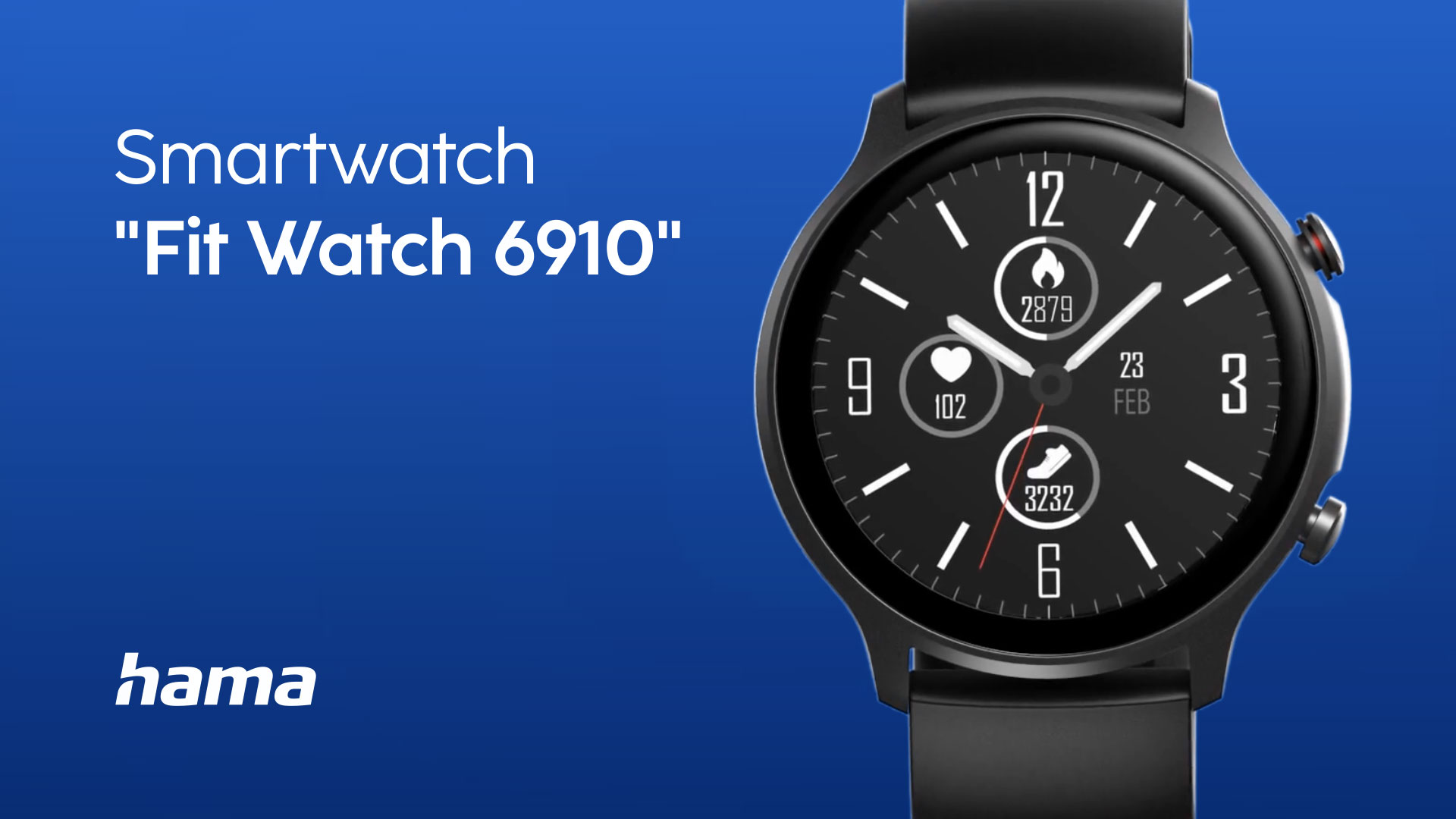 Hama Smartwatch "Fit Watch 6910“
