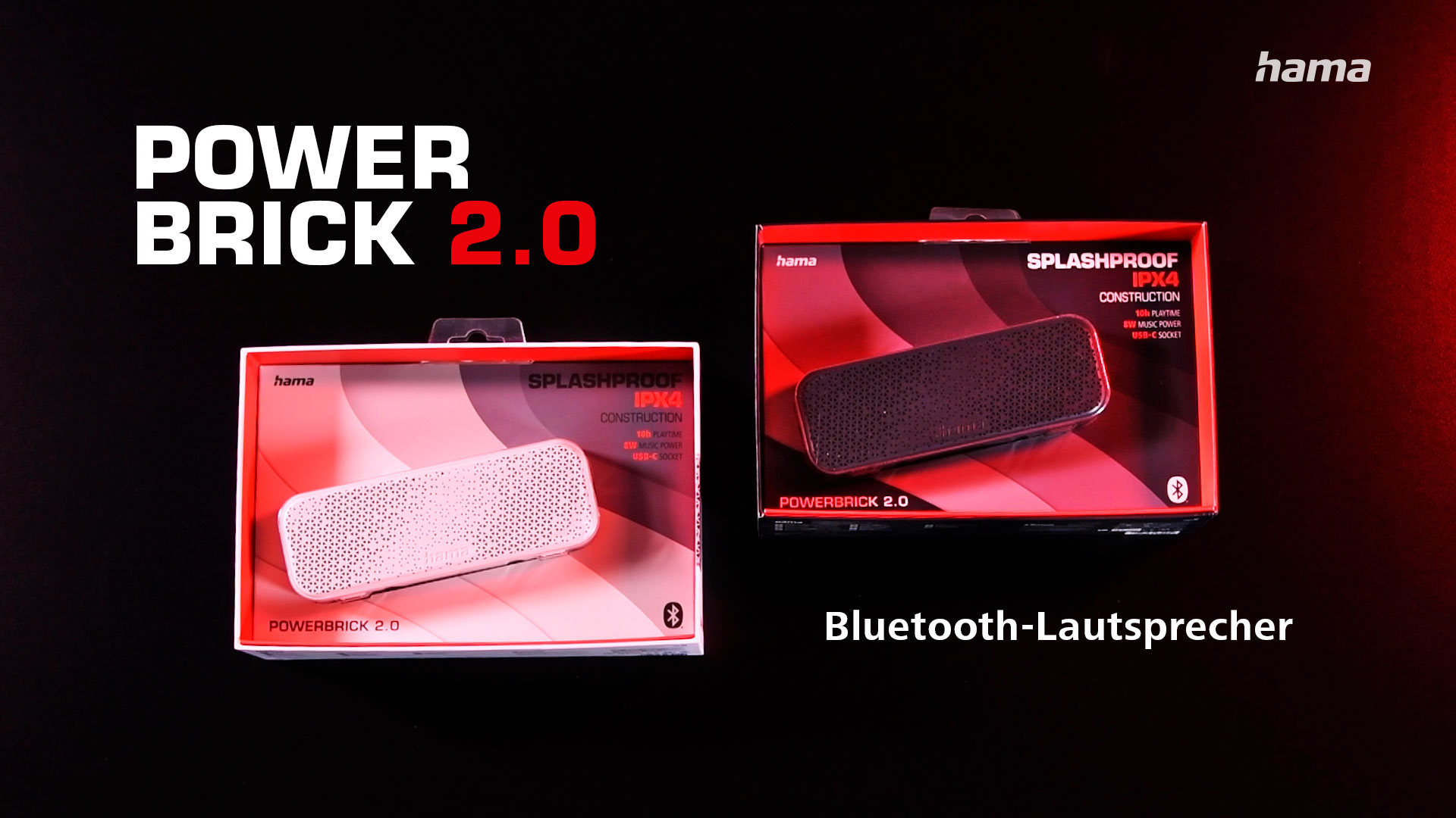 Hama Bluetooth®-Lautsprecher "PowerBrick 2.0" | Unboxing