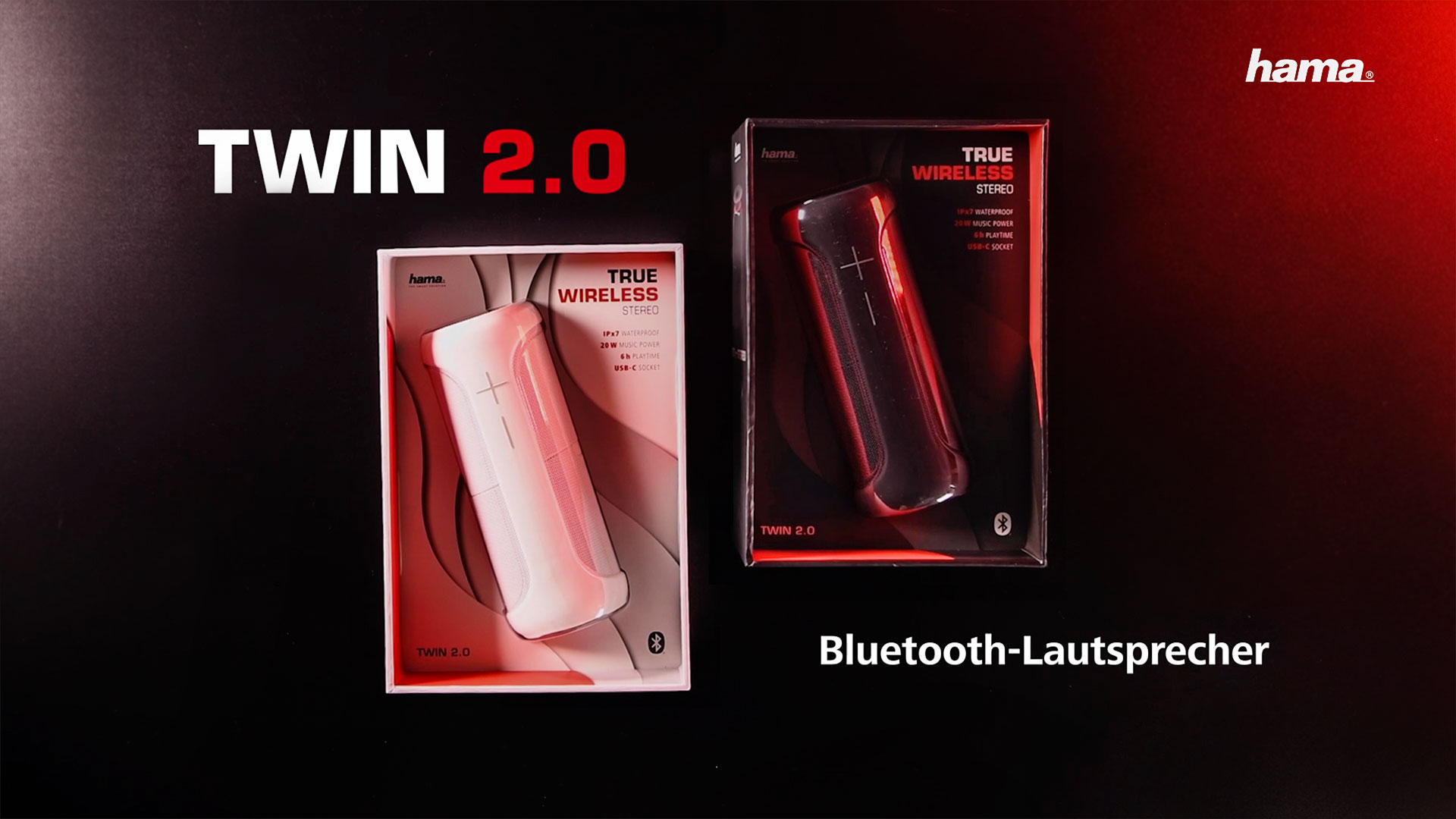 Hama Bluetooth®-Lautsprecher "Twin 2.0" | Unboxing