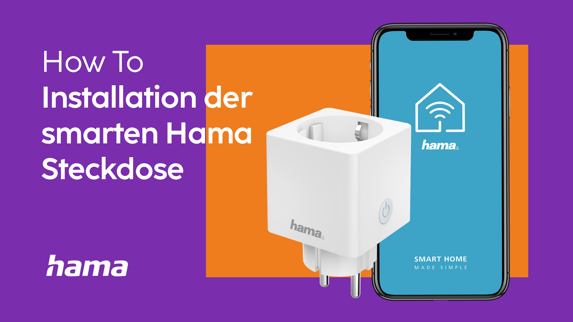Hama Smart Home Steckdosen & elektronische Geräte einrichten per App mit Alexa & Google Assistant